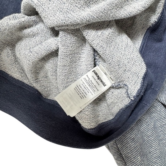 Patagonia Men’s Long Plains Dolomite Blue Sweatshirt Crewneck pullover Large - Picture 11 of 12